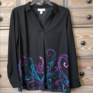 😍DANA BUCHMAN WOMEN’S POPOVER TUNIC|Size M😍